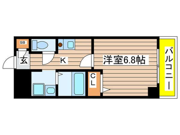 Ｋ　ｓ　Ｇａｒｄｅｎ泉の物件間取画像